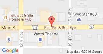 Flat Pie & Red Eye
