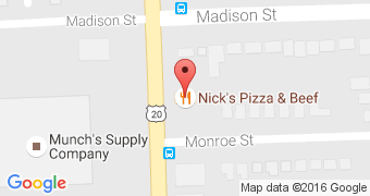 Nick's Pizza and Beef